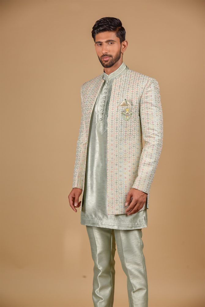 White Thread Work Outfits