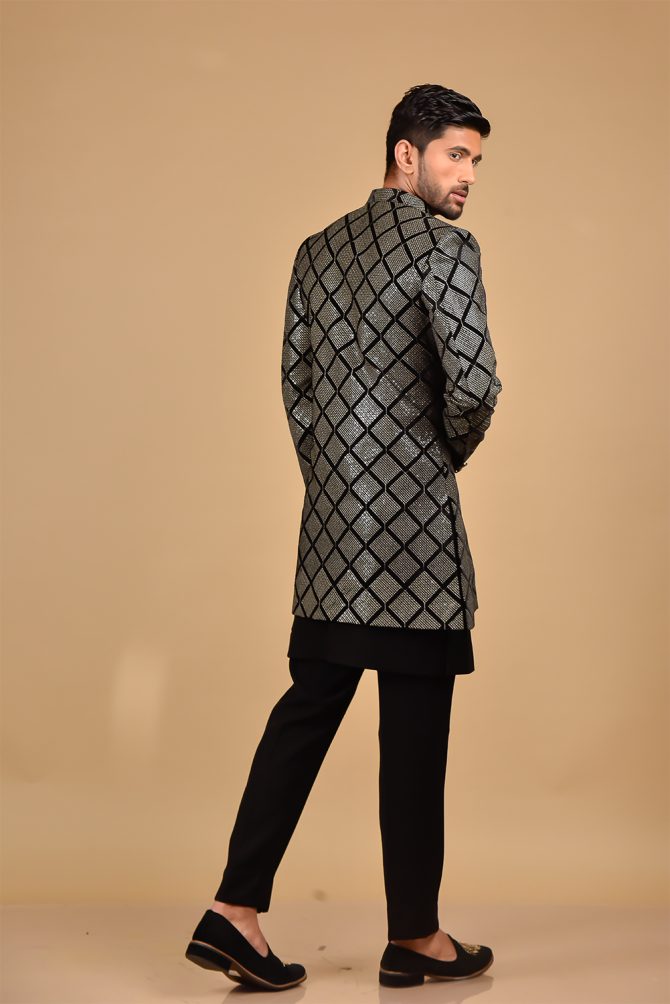 Black With Thread Work Outfits