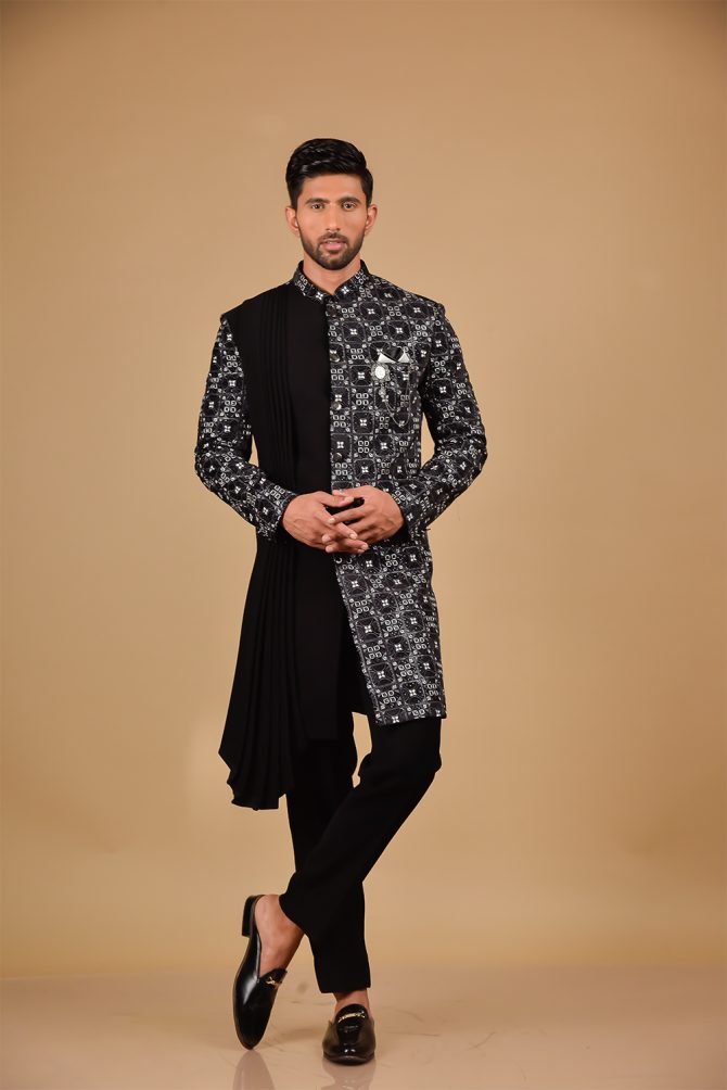 Black Velvet Indo-Western