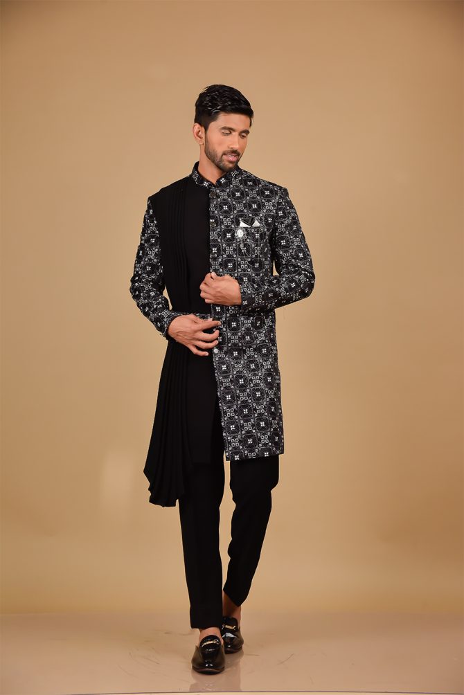 Black Velvet Indo-Western