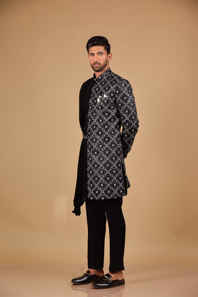 Black Velvet Indo-Western