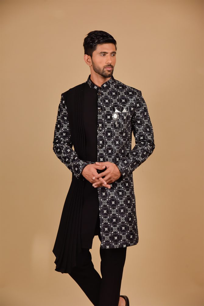 Black Velvet Indo-Western