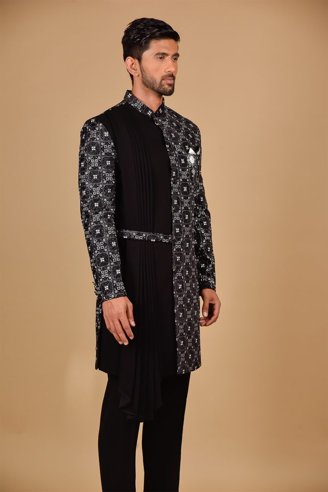 Black Velvet Indo-Western