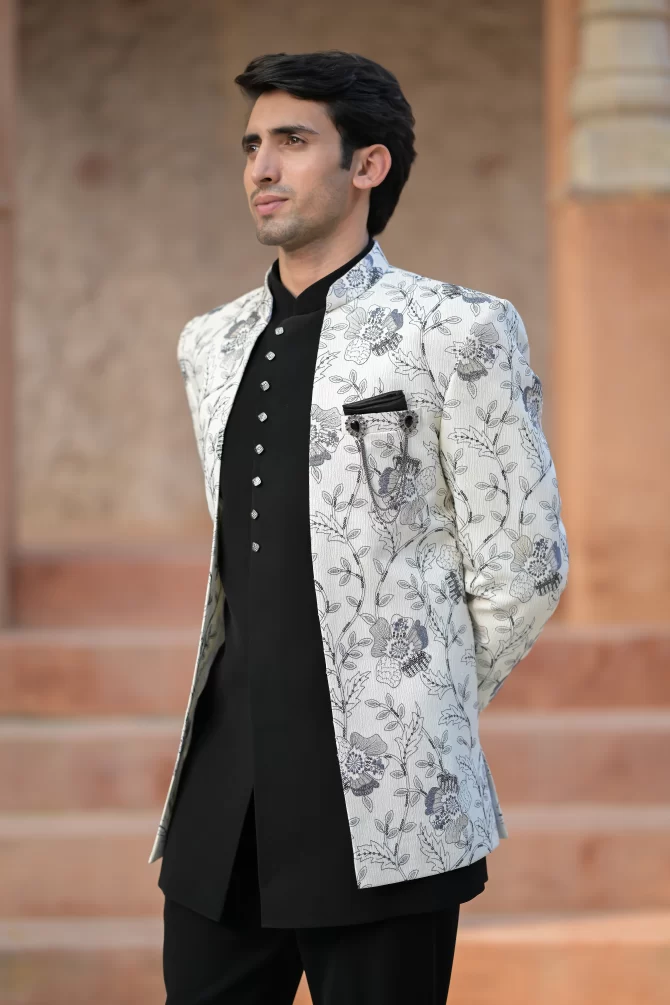 White & Black Designed Classy Outfits